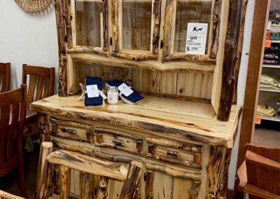 Amish Aspen Log Furniture