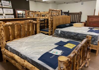 Amish Made Log Bedroom Sets