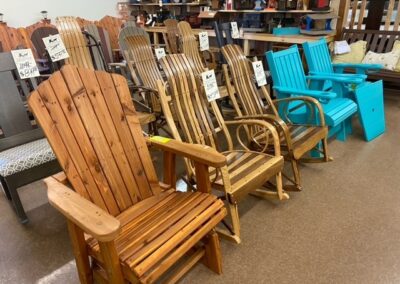 POLY WOOD & CEDAR ADIRONDACK CHAIRS